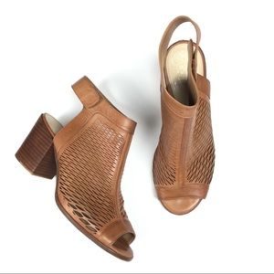 Vince Camuto Open Toe Sling Back Sandal Booties